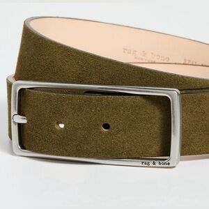 Rag & Bone Rebound Suede Belt